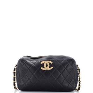 Chanel Vintage Cc Camera Bag Quilted #242408C32B